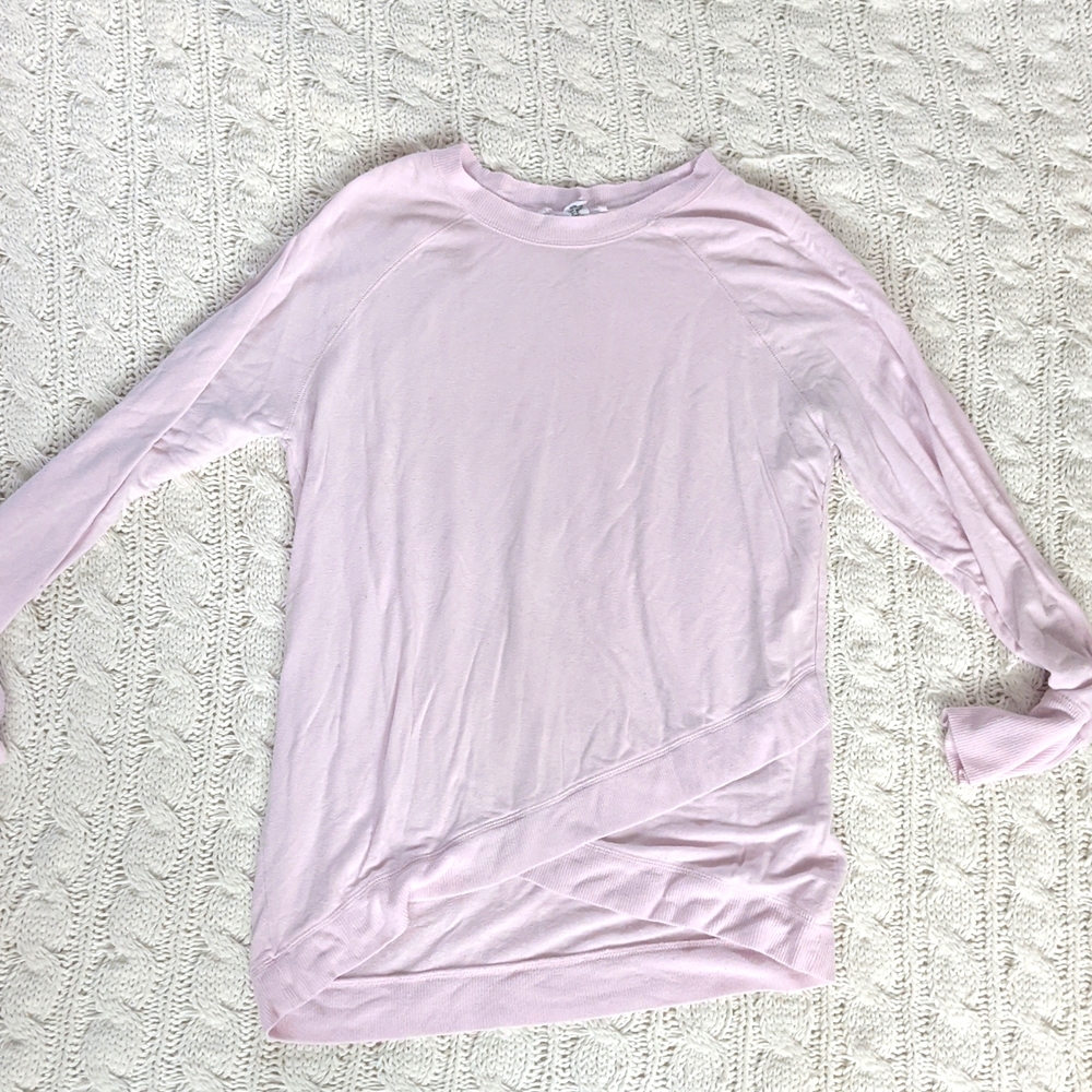 Workshop Republic Clothing Pink Pullover